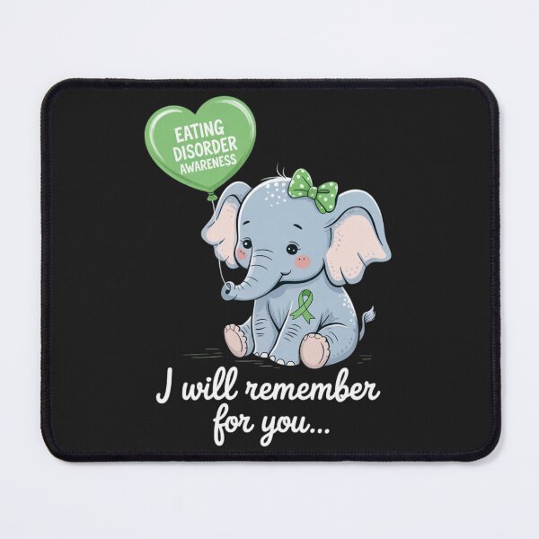 Item preview, Eating Disorder Awareness Elephant designed and sold by ConceptualVibes.