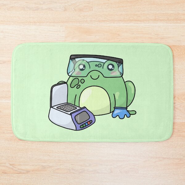 Item preview, PCR Frog - Cute Funny Laboratory Illustration designed and sold by BundaBear.