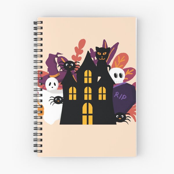 Item preview, Ilustración de la casa embrujada designed and sold by Gradasee.