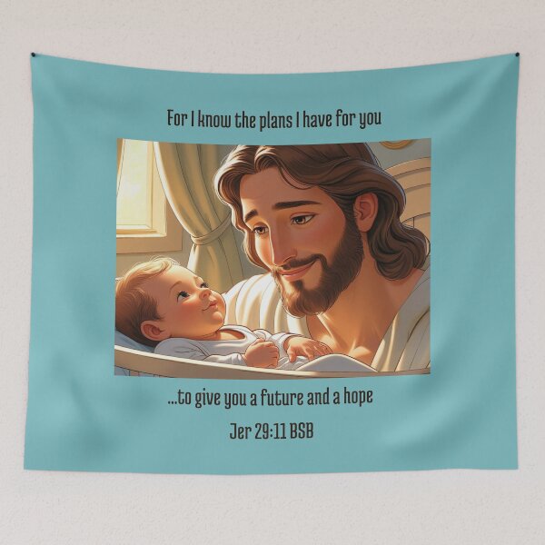 Item preview, Baby - I know the plans I have for you 2 designed and sold by His-Majes-Tees.