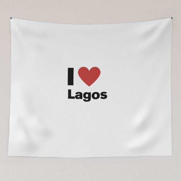 Item preview, I love Lagos designed and sold by CapriCreatives.