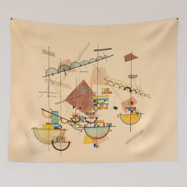 Item preview, Kandinsky Lyrisch Abstract Art 1911 designed and sold by Under-TheTable.