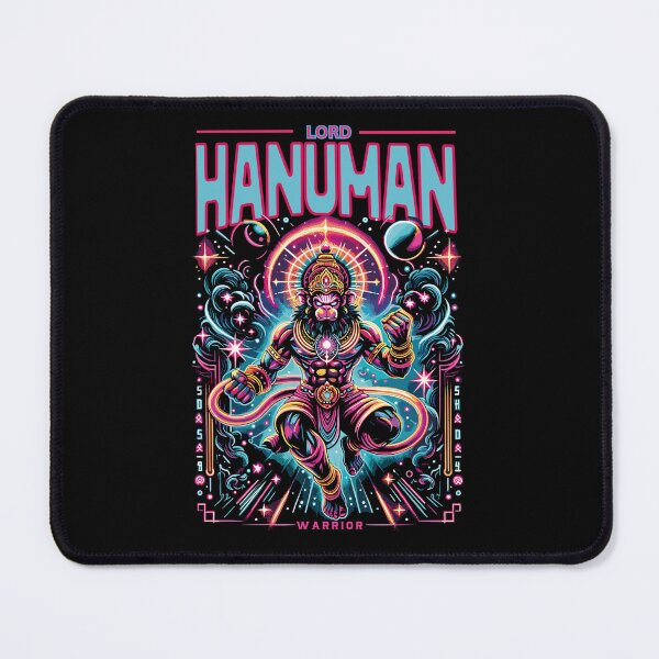 Item preview,  Yoga merch with psychedelic  hindu Indian lord  Hanuman version 67 Speacial design 55 designed and sold by mndesignworx.