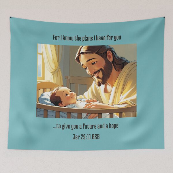 Item preview, Baby - I know the plans I have for you 3 designed and sold by His-Majes-Tees.