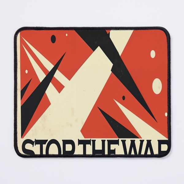 Item preview, Stop The War Soviet Constructivist Poster designed and sold by Aicrag-Shop.