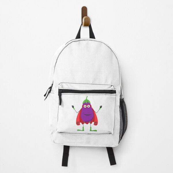 Item preview, Eggplant Superhero with Cape and Mask designed and sold by rymarenko.