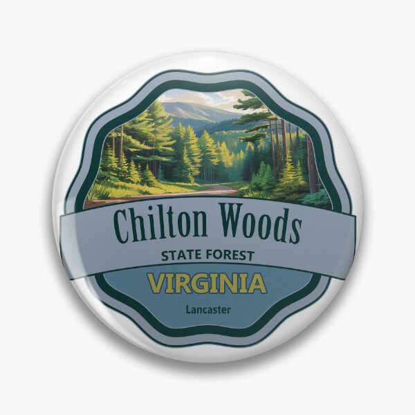 Item preview, Chilton Woods, Lancaster, Virginia State Forest designed and sold by Wanderful-roads.
