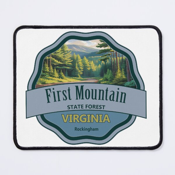 Item preview, First Mountain, Rockingham, Virginia State Forest designed and sold by Wanderful-roads.