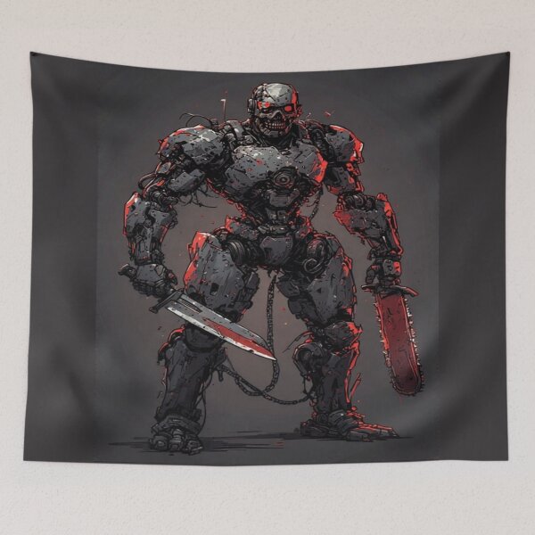 Item preview, Killer Chainsaw Robot - Halloween 2025 designed and sold by SuperVenus.