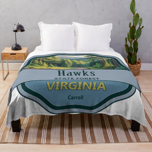 Item preview, Hawks, Carroll, Virginia State Forest designed and sold by Wanderful-roads.