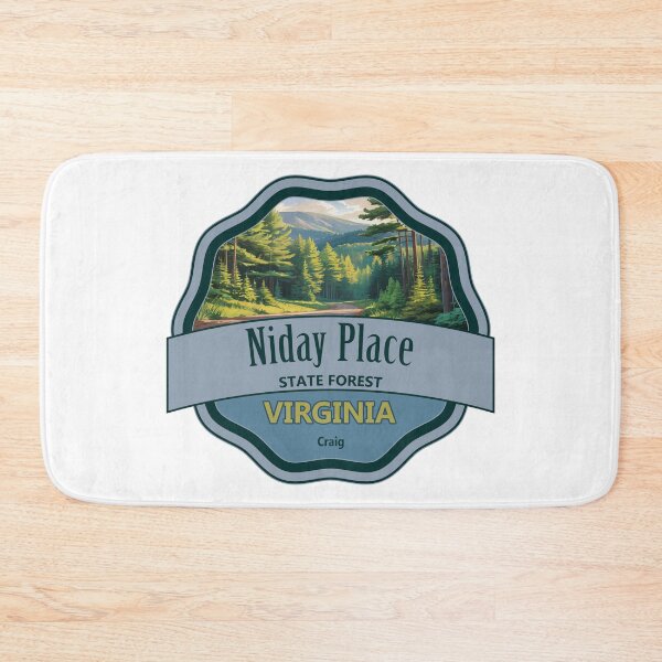 Item preview, Niday Place, Craig, Virginia State Forest designed and sold by Wanderful-roads.