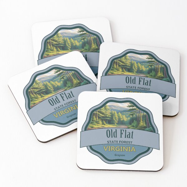 Item preview, Old Flat, Grayson, Virginia State Forest designed and sold by Wanderful-roads.