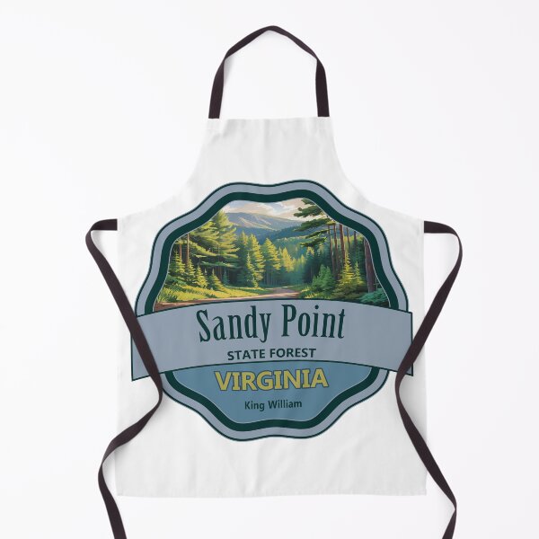 Item preview, Sandy Point, King William, Virginia State Forest designed and sold by Wanderful-roads.