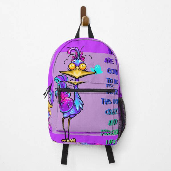 Item preview, Doodle Critters Book 1 - crazy life bird designed and sold by MetroINKbooks.