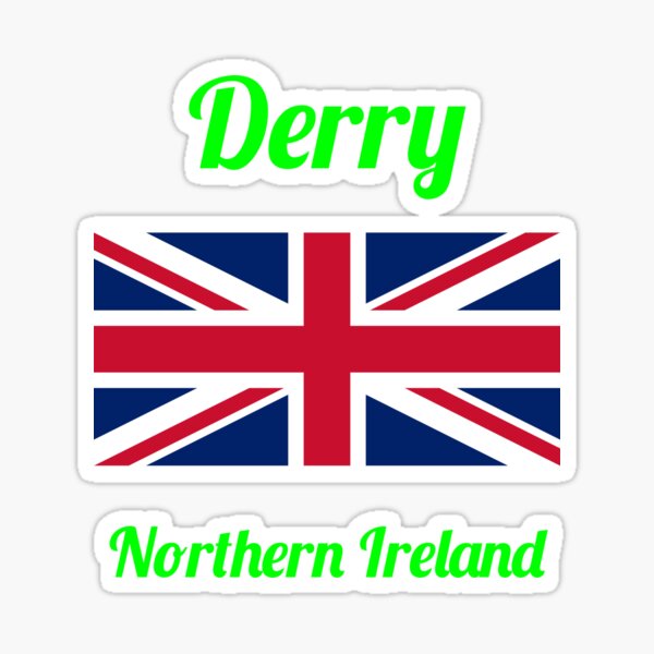 Vista previa del artículo con la obra «Derry, Irlanda del Norte: Estampados con estilo», diseñado y vendido por Fleetwood1994.