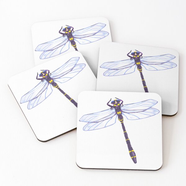 Item preview, Elegant Neon Dragonfly – Nature’s Aerial Dancer designed and sold by NalayakNobita.