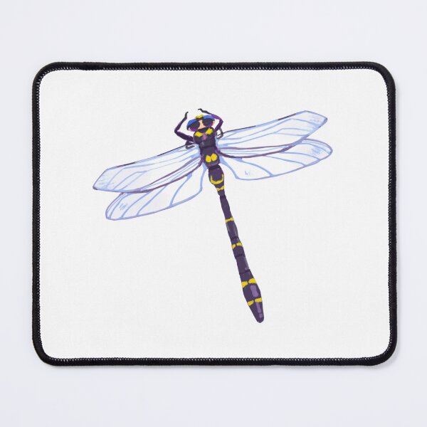 Item preview, Elegant Neon Dragonfly – Nature’s Aerial Dancer designed and sold by NalayakNobita.