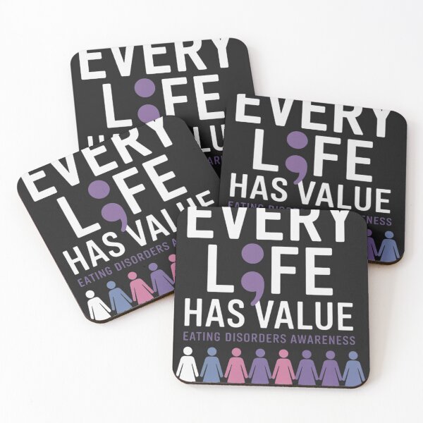 Item preview, Eating Disorder Awareness Life Matters  designed and sold by ConceptualVibes.