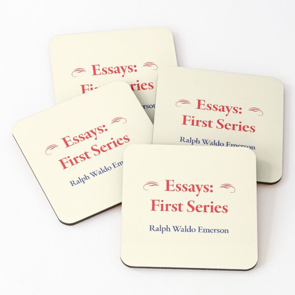 Item preview, Ralph Waldo Emerson, Essays: First Series, American Essayist, Classic Literature designed and sold by CharlottePlaceArt.