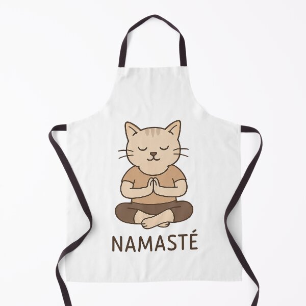 Item preview, Namaste Yoga Cat in Activewear designed and sold by MindspacePrints.