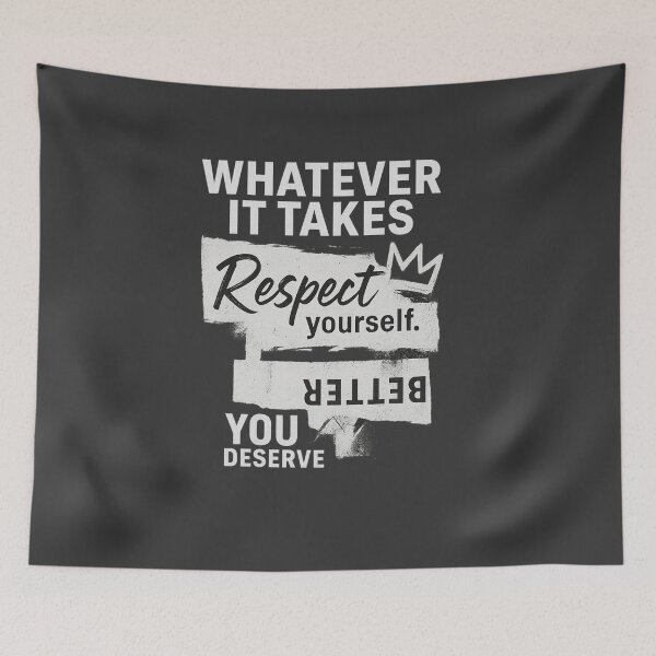 Item preview, All it takes – Respect yourself designed and sold by Bernd Friese.