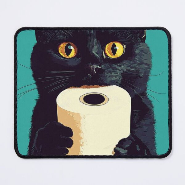 Item preview, Paper toilet cat designed and sold by Silverluuna.