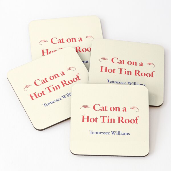 Item preview, Tennessee Williams, Cat on a Hot Tin Roof, American Playwright, Classic Literature designed and sold by CharlottePlaceArt.
