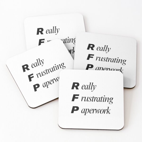 Item preview, Funny RFP Civil Engineering Acronym Pun designed and sold by ThePungineer.