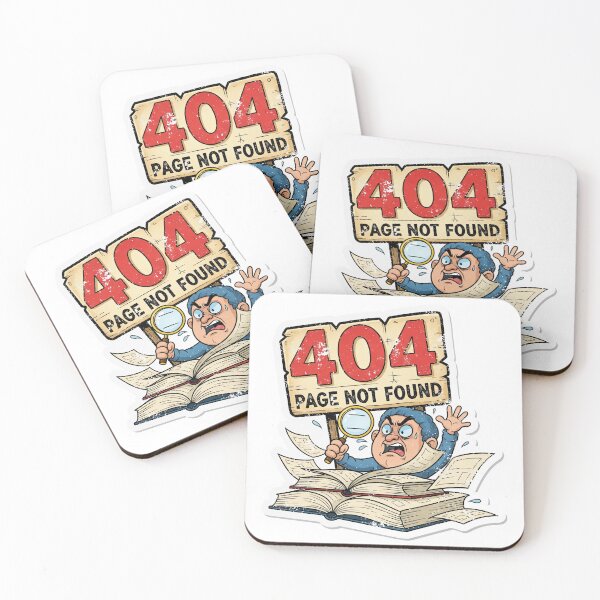 Item preview, 404 Page Not Found Sticker designed and sold by Oceanic09.