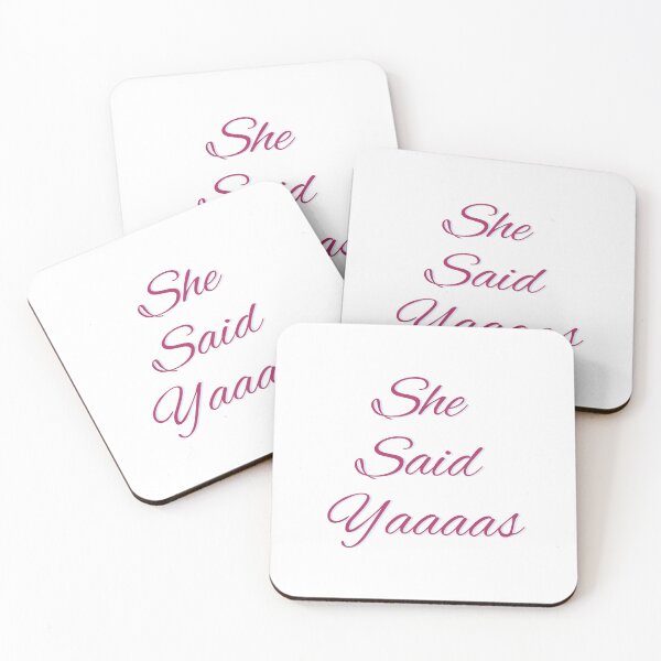 Item preview, She Said Yes designed and sold by Merrylands Artshop.