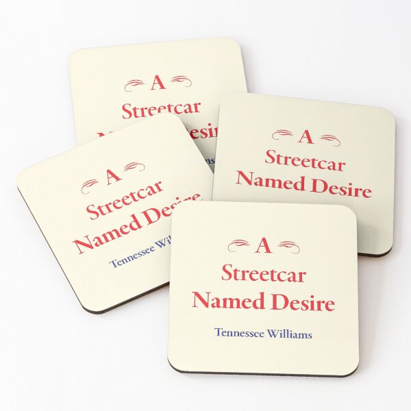 Item preview, Tennessee Williams, A Streetcar Named Desire, American Playwright, Classic Literature designed and sold by CharlottePlaceArt.