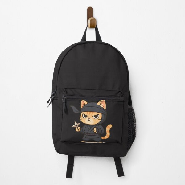 Item preview, Chibi Cat Dressed as Ninja – Cute Kawaii Anime Animal Design designed and sold by ColorSplash123.
