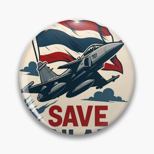 Artikelvorschau, Rettet Thailand – Gripen-Kampfflugzeug & Thailändische Flagge – Posterkunst entworfen und verkauft von Sleonheart.