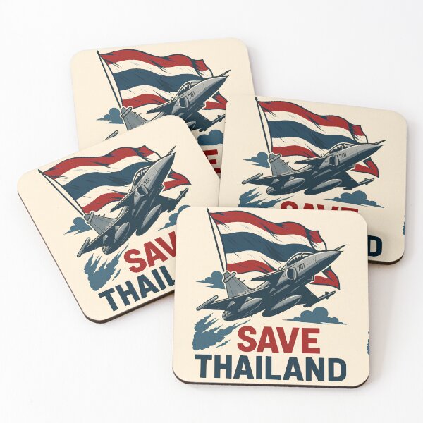 Artikelvorschau, Rettet Thailand – Gripen-Kampfflugzeug & Thailändische Flagge – Posterkunst entworfen und verkauft von Sleonheart.