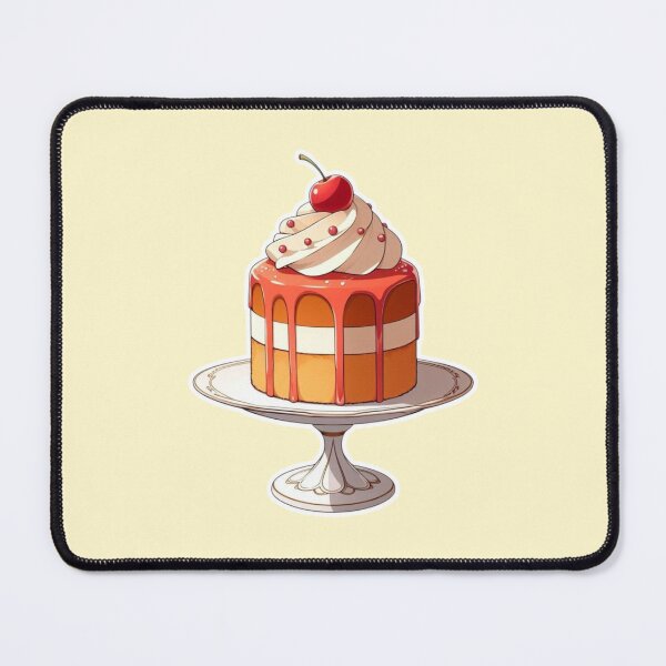 Item preview, Anime Cake – Colorful Kawaii Dessert | Cute Manga Style Food designed and sold by Sugar Wisdom .