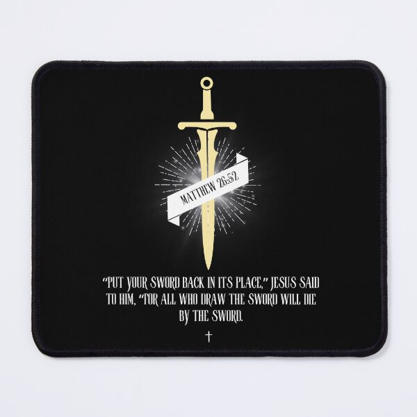 Item preview, Matthew 26:52 designed and sold by whatthefoxsays.