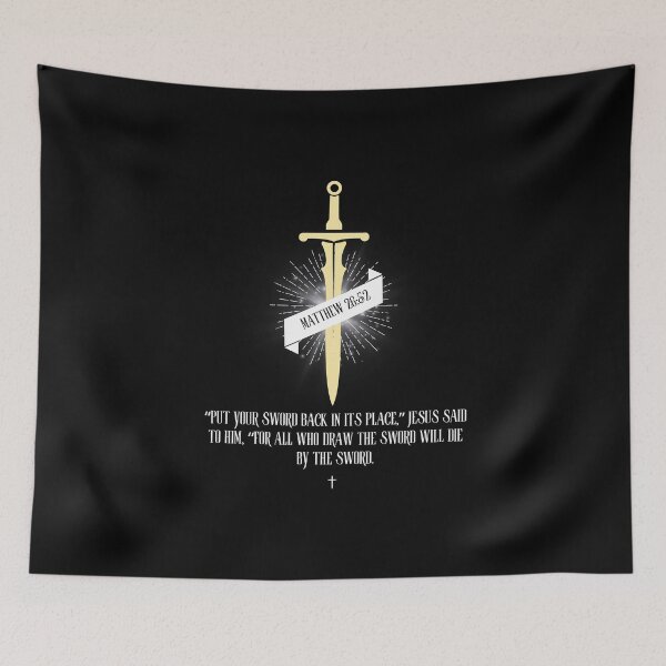 Item preview, Matthew 26:52 designed and sold by whatthefoxsays.