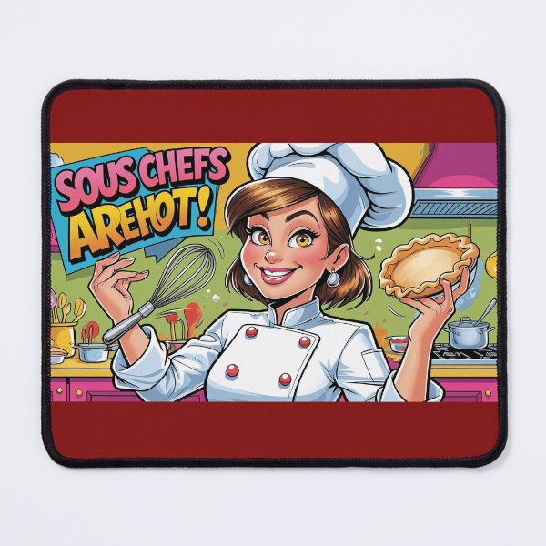 Item preview, Sous chefs are hot designed and sold by crazyteesandmore.com.