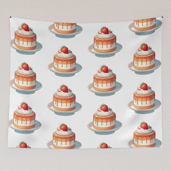 Item preview, Anime Cake – Colorful Kawaii Dessert | Cute Manga Style Food designed and sold by Sugar Wisdom .