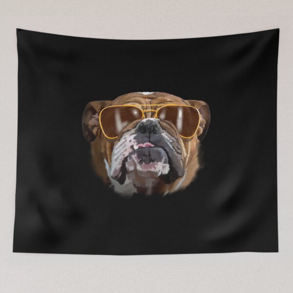 Item preview, Bulldog with sunglasses designed and sold by sibosssr.