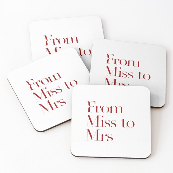 Item preview, From Miss to Mrs designed and sold by Merrylands Artshop.
