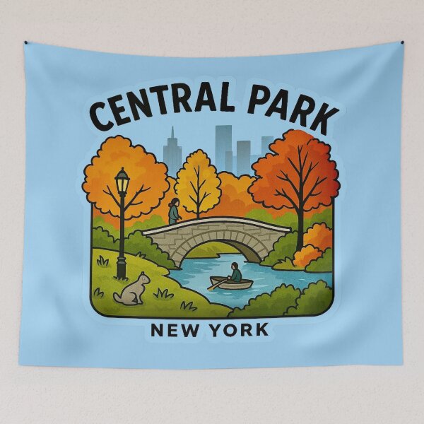 Item preview, Central Park, New York - Gapstow Bridge designed and sold by Myra365Art.