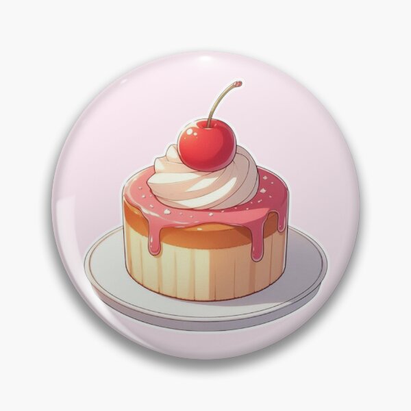Item preview, Anime Cake – Colorful Kawaii Dessert | Cute Manga Style Food designed and sold by Sugar Wisdom .