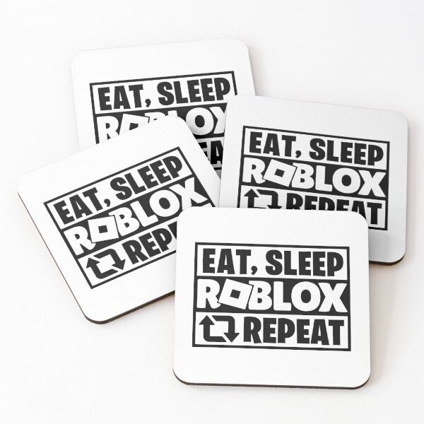 Item preview, Eat Sleep Roblox Repeat Funny Gamer Saying designed and sold by Kubala Designs.