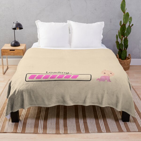 Item preview, Baby Girl Loading – Funny Pregnancy Reveal Shirt for Moms-to-Be designed and sold by ProDesignByMK.