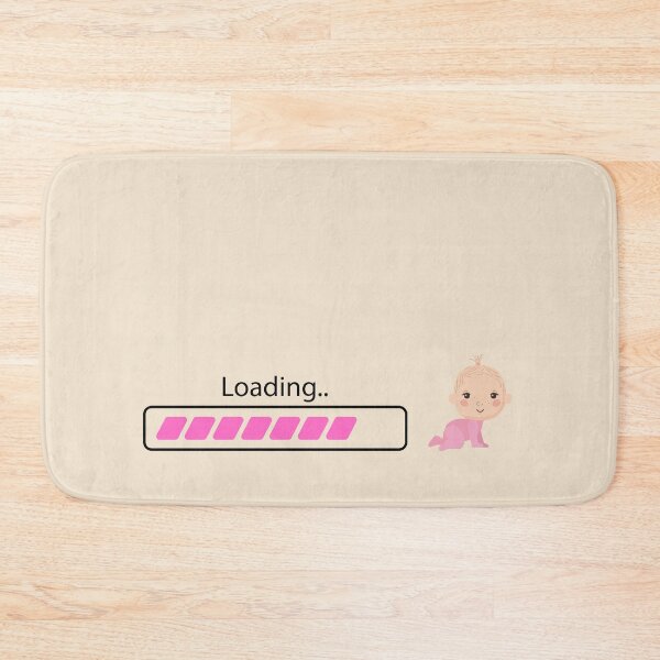 Item preview, Baby Girl Loading – Funny Pregnancy Reveal Shirt for Moms-to-Be designed and sold by ProDesignByMK.