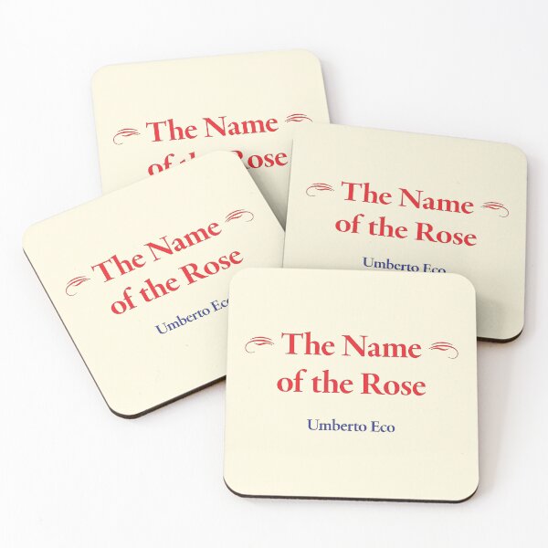 Item preview, Umberto Eco, The Name of the Rose, Italian Medievalist, Classic Literature designed and sold by CharlottePlaceArt.