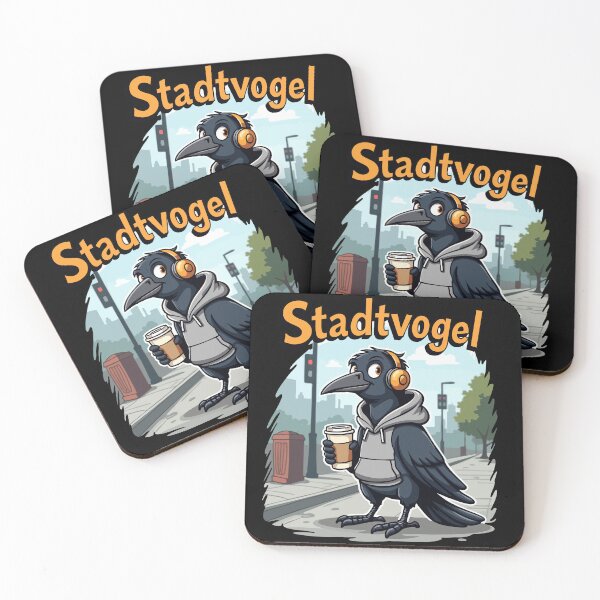 Item preview, City Bird – The chillest crow in the city designed and sold by Hans-Design.