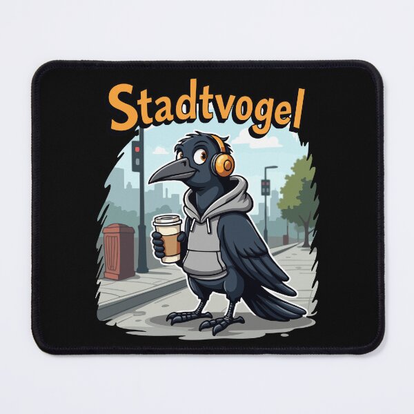 Item preview, City Bird – The chillest crow in the city designed and sold by Hans-Design.