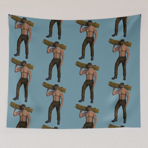 Item preview, Captain John Price without vest (blue background designed and sold by DoodleSnake58.